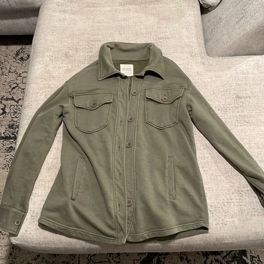 Military Green Flannel